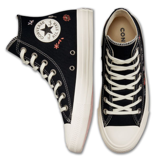 Кеды Converse Chuck Taylor All Star black с вышивкой