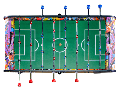 Настольный футбол (кикер) «Leon» (147x73x88 см, цветной)