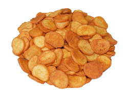 Чипсы хлебные Лутовские "Ребрышки на гриле с соусом Табаско