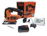 Лобзик аккумуляторный Black+Decker BDCJS18E1 (18 В, 2,5 а/ч)