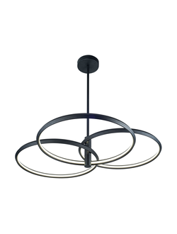 08203 19 P Люстра Тор-Трио черный Led 54w (4000k)