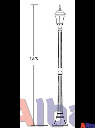 Садово парковый светильник Astoria 1s 308