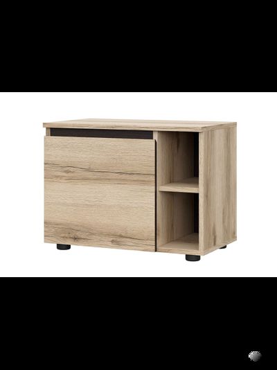 Берген тумба прикроватная Дуб делано/Венге