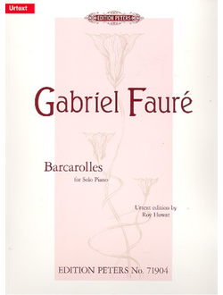Faure, Barcarolles f?r Klavier