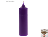 Фиолетовые восковые свечи (Purple wax candles)