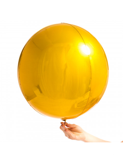 Золотая сфера (с надписью)