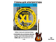 D'ADDARIO EXL125 струны для электрогитары, никелерованная сталь, 9-46