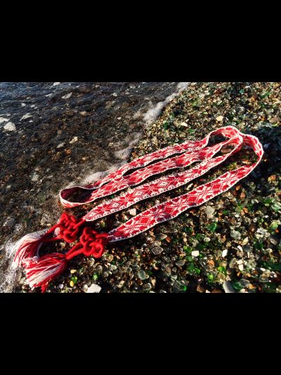 Пояс тканный "Алатырь"