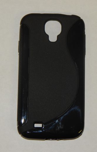 Защитная крышка силиконовая Samsung i9500/Galaxy S4, чёрная