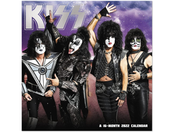 Kiss Official Календарь 2022, Иностранные перекидные календари 2022, Intpressshop