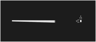 Молдинг из дюрополимера Decor Dizayn DD632, 2 метра