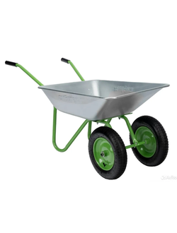 Тачка 2-х колесная сибртех, 120 кг, объем 65 л