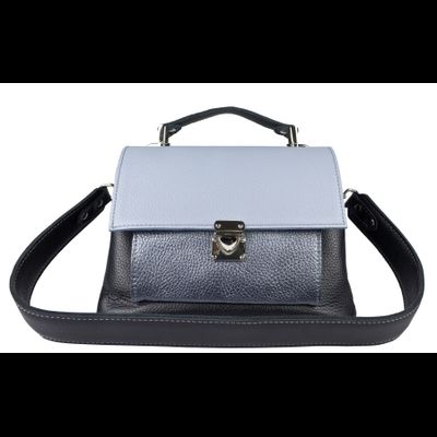 Кожаная женская сумка Agliano black (арт. 8036-01)