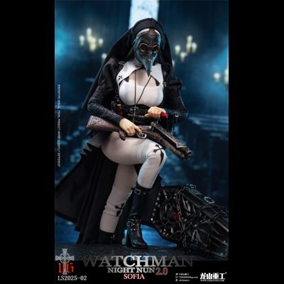 ПРЕДЗАКАЗ - Боевая монахиня София (делюкс версия) - Коллекционная фигурка 1/6 Redemption of the Night Sophia Deluxe Edition (LS2025-02A) - Longshan ?ЦЕНА: 35700 РУБ.?