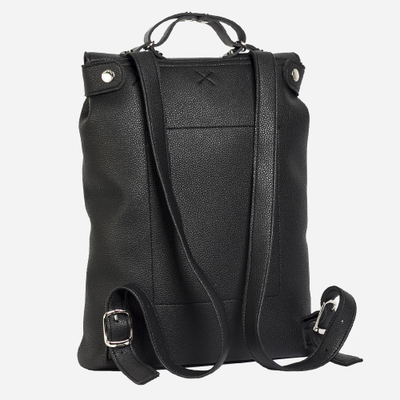 Рюкзак Kokosina City Черный из искусственной кожи