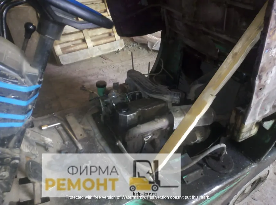 Ремонт импортного погрузчика в Москве