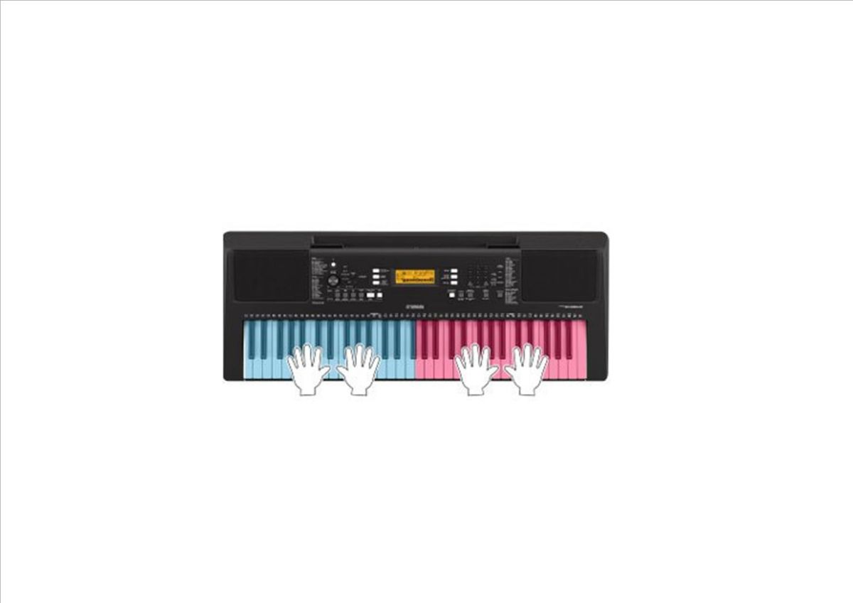 Игра в четыре руки на YAMAHA PSR-E363