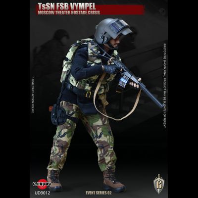 Боец спецназа "Вымпел" ЦСН ФСБ России - КОЛЛЕКЦИОННАЯ ФИГУРКА 1/6 scale TsSN FSB - Moscow Theater Hostage Crisis (UD9012) - UJINDOU
