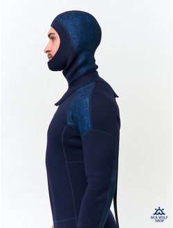 Шлем неопрен 3мм Sargan Sport 1022/BL р. M