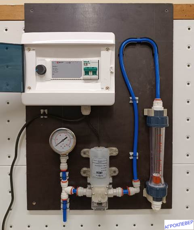 Узел внесения удобрений 220в/12в 4 л/мин 5.5 бар