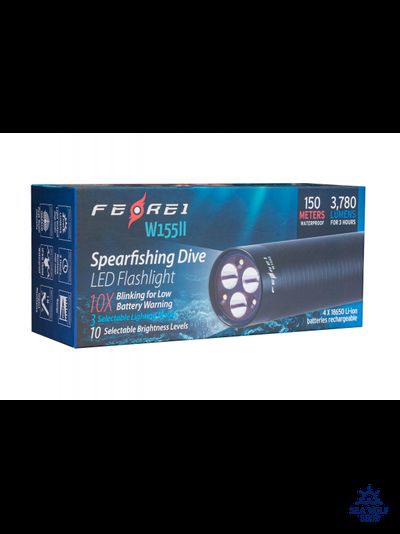 Фонарь подводный FEREI W155IIWW V2 3780Lm, желтый свет