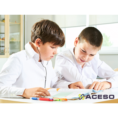 Радиокласс FM-система СОНЕТ 2.0 беспроводная, для обучения слабослышащих детей и подростков РК 3-1 (заушный индуктор)