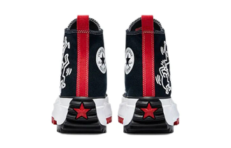 Кеды Converse x Keith Haring Run Star Hike черные