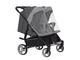 Коляска прогулочная для двойни Carrello Connect CRL-5502 Serious Black
