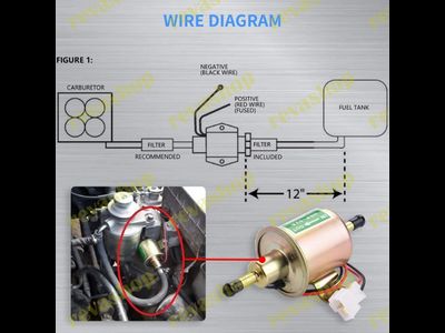 Электрический топливный насос низкого давления