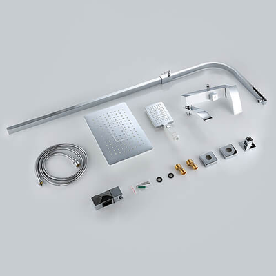 Гарнитур для душа белый GAPPO G2407-8