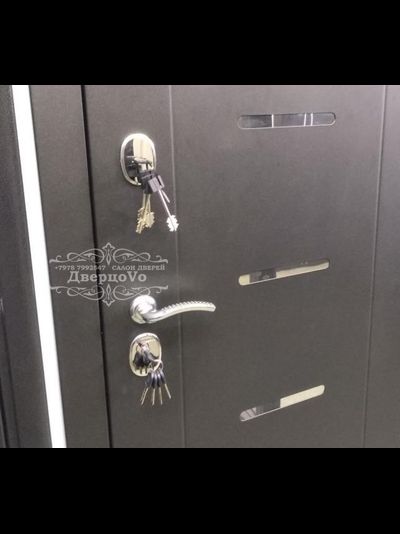 ГАРДА 7,5 см МУАР ЧЕРНЫЙ/ ЦАРГА. ЛИСТВЕННИЦА БЕЖ/ БЕЛЫЙ ЛАКОБЕЛЬ