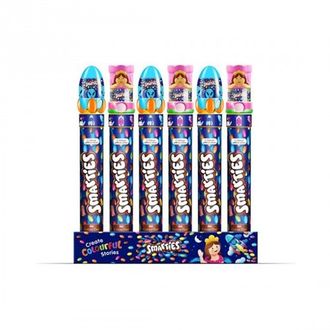 Драже Smarties Giant Tube Puppets 130гр (24 шт)