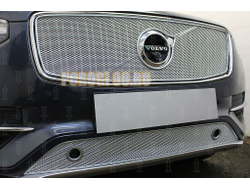 Защита радиатора Volvo XC90 2014- с парктроником chrome
