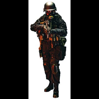 Ханк, лидер USS Alpha Team (Resident Evil, Обитель Зла)  - Коллекционная ФИГУРКА 1/6 scale GRIM REAPER (EKS05) - EKUAZ STUDIO