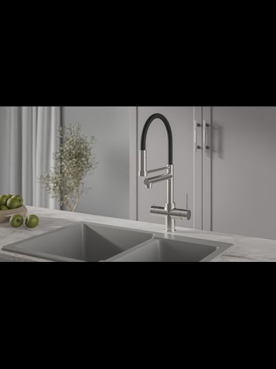 Система мгновенного кипячения воды 4в1 AQUAHOT ROME BN (нержавеющая сталь)