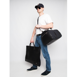 Портплед + дорожная сумка (2 в 1) Palermo Premium 
black (арт. 4038-51)