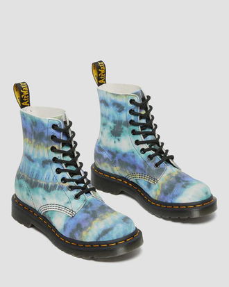 Ботинки Dr. Martens 1460 Pascal Tie Dye Blue