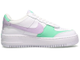 Кроссовки Nike Womens Air Force 1 Shadow White  вид сбоку