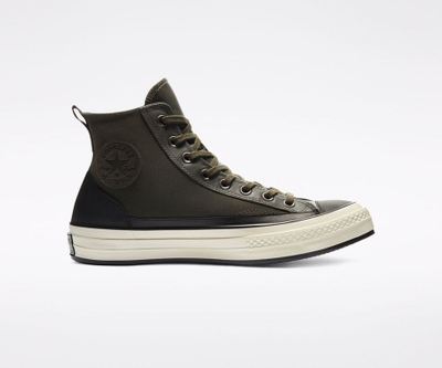Кеды Converse x Haven Chuck Taylor 70 Gore Tex зимние зеленые высокие