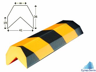 Защита углов (Тип AA), 41х36 мм
