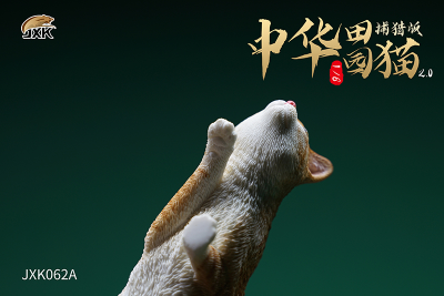 Рыжий кот с мышкой - Коллекционная ФИГУРКА 1/6 scale Felis catus 2.0 (JXK062A) - JXK