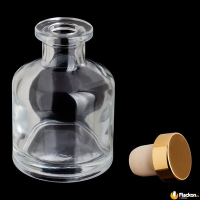 Флакон косметический стеклянный Амбра 50 мл