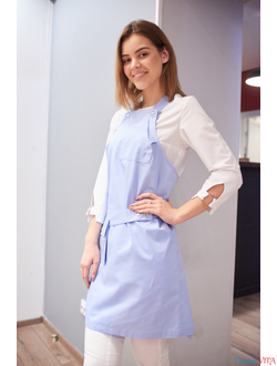 Фартук медицинский DOCLIKE DL015 голубой