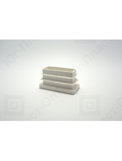 Заглушка для труб 50х25 мм