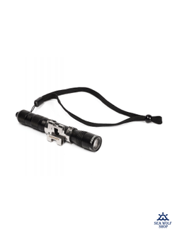 Фонарь подводный Aquatec Aqua headlight 120Lm, белый свет, на маску