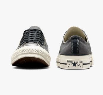 Converse Chuck 70 Leather Overlays Grey
