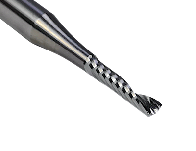 Фреза спиральная по пластику 5x16 s6x50 Z1 HM стружка вверх