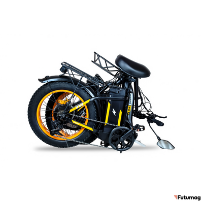 Электровелосипед Minako F11 PRO 20 (жёлтый)