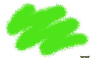 46-АКР. Краска ярко-зеленая. (12мл)