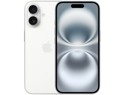 Apple iPhone 16 128GB SIM + ESIM  Белый